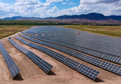 Proyecto de la estación de energía a nivel de aldea para el alivio de la pobreza fotovoltaica Chifeng Bahrein zuoqi, Mongolia Interior